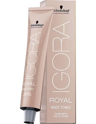 Schwarzkopf Professional Permanent Igora Royal Nudes 8-46 Ξανθό Ανοιχτό Μπεζ Μαρόν 60ml 6266 Schwarzkopf Pro Hair Dye