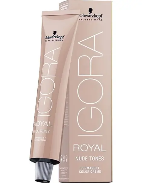 Schwarzkopf Professional Permanent Igora Royal Nude Tones 6-46 Dark Blonde Beige Chocolate 60ml Disc-6264 Schwarzkopf Pro Hai...