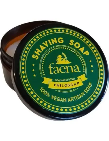 Shaving Soap Vegan Philosoap Faena 150gr 11532 Faena Artisan Shaving Soap €19.47 -5%€15.70