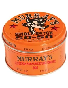 Murray's Superior Hair Dressing Pomade 50-50 Small Batch 85gr OfSt-2076 Murray's Strong Pomade €9.90 €7.98
