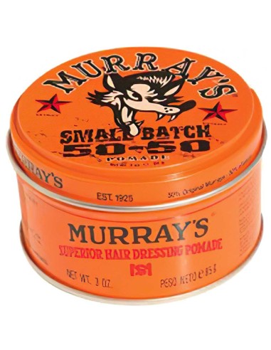 Murray's Superior Hair Dressing Pomade 50-50 Small Batch 85gr 2076 Murray's Pomade €11.00 -20%€8.87