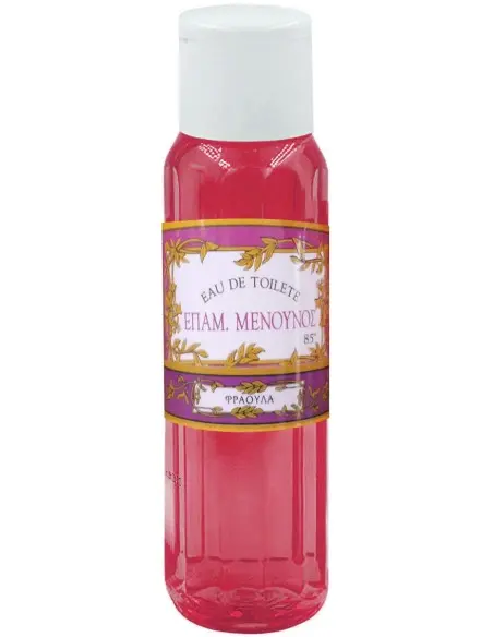 Menounos Unisex Eau De Toilete Strawberry 200ml 85 βαθμών 3928 Menounos