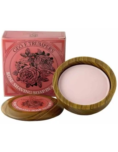 Shaving Soap Rose Wooden Bowl Geo. F. Trumper 80gr 2746 Geo F Trumper Traditional Shaving Soaps €22.00 €17.74