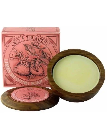 Shaving Soap Limes Geo F Trumper Wooden Bowl 80gr OfSt-1232 Geo F Trumper Shaving Soaps €24.90 €20.08
