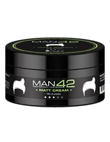 Man42 Ματ Κρέμα Styling Μαλλιών Με Έλαιο Jojoba 100ml 11051 Man42