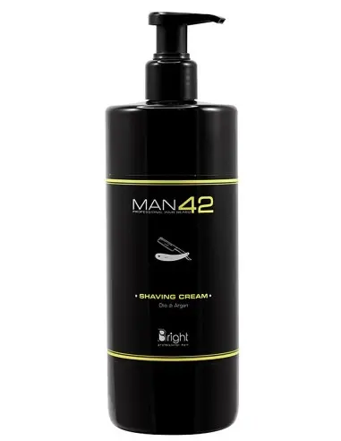 Man42 Κρέμα Ξυρίσματος Με Έλαιο Argan 500ml 11063 Man42