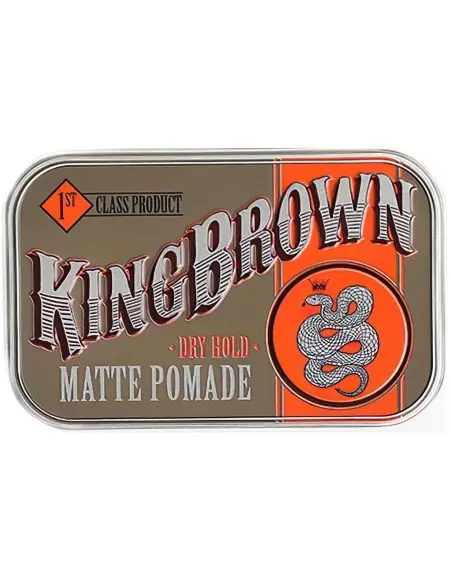 Kingbrown Dry Hold Matte Pomade 75gr Base-6173 King Brown