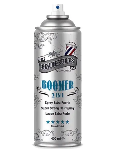 BeardBurys Boomer 2 IN 1 Extra Strong Hair Spray 400ml 10036 Beardburys Finishing Sprays €17.90 €14.44