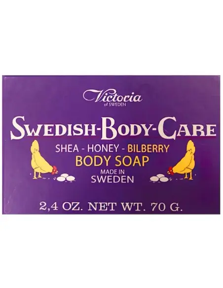 Victoria Soaps Shea Butter Honey Blueberry Body Soap 70gr 7761 Victoria Soaps