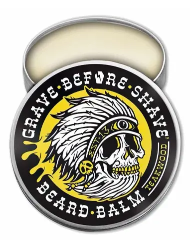 Fisticuffs Grave Before Shave Teakwood Beard Balm 60gr 10358 Fisticuffs LLC