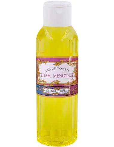 Menounos Unisex Eau De Cologne Μύρο & Tonka ΤΥΠΟΥ 500ml 60 βαθμών 11598 Menounos