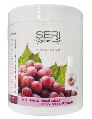 Farcom Seri Natural Line Hair Mask With Hibiscus And Grape Seed Antioxidants 1000ml 0637 Farcom Colored hair €12.50 €10.08