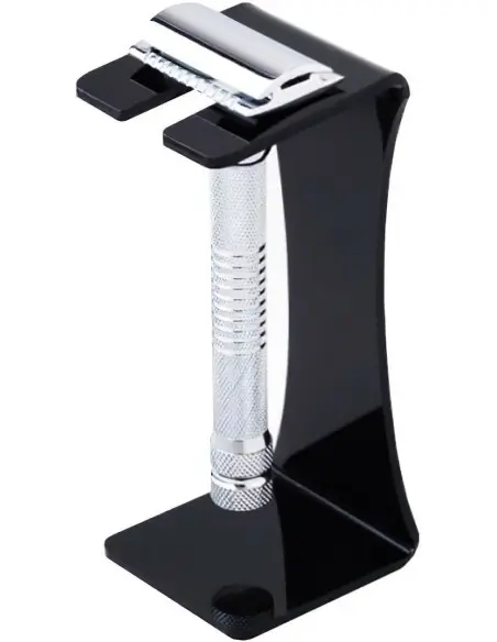 Ακρυλική βάση για Παραδοσιακή Ξυριστική Μηχανή Pearl Shaving SA-01 Μαύρη 11687 Pearl Shaving