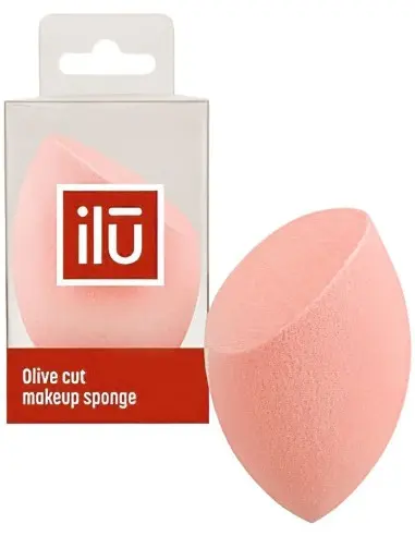 Ilū Olive-cut Σφουγγαράκι Make-up Πορτοκαλί 10978 Ilu