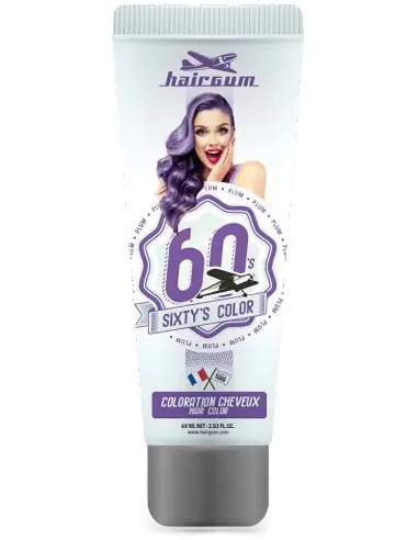 Hairgum Sixtys Color Plum 60ml 8905 Hairgum Semi Permanent Hairdyes €9.90 €7.98