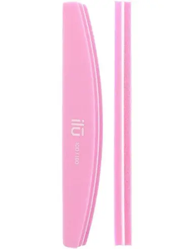Nail Buffer Bridge Grit 100/180 Ilū Pink 11740 Ilu Nail Accessories €1.50 €1.21