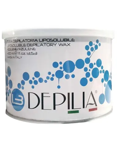 Depilia Depilatory Wax Azulene 400ml 6681 Depilia Waxing €7.40 €5.97