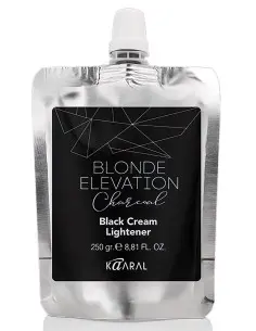 Black Cream Lightener Blonde Elevation Charcoal Kaaral 250gr 11756 Kaaral Hair Bleach €40.00 €32.26