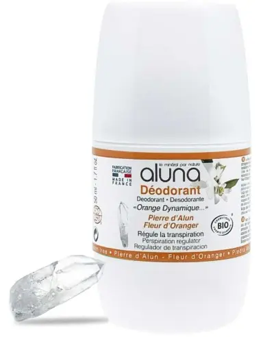 Organic Roll-on Deodorant Orange Blossom Aluna 50ml 11770 Aluna Deodorant €8.00 €6.45