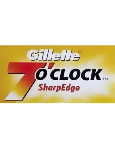 Gillette 7 O Clock Yellow DE Safety Razor Blades - Pack Of 5 0903 Gillette Razor Blades €1.45 €1.17