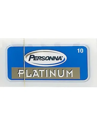 Λεπίδες Ξυρίσματος DE Personna Platinum Chrome - 10 Ξυραφάκια 0829 Personna