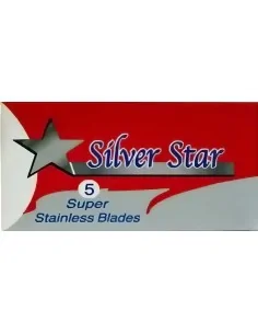 Silver Star Super Stainless DΕ Safety Razor Blades - Pack Of 5 0883 Lord Razor Blades €0.80 €0.65