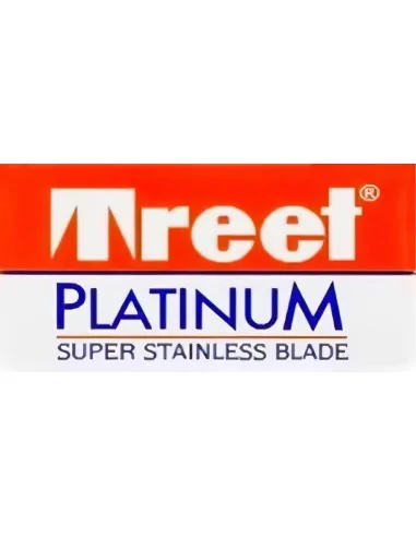 Treet Platinum DE Safety Razor Blades - Pack Of 5 1092 Treet Razor Blades €0.75 €0.61