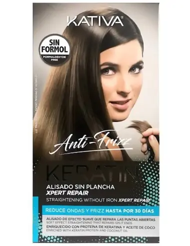 Kativa Keratin Alisado Anti Frizz Xpert Repair Kit HairMaker.Gr