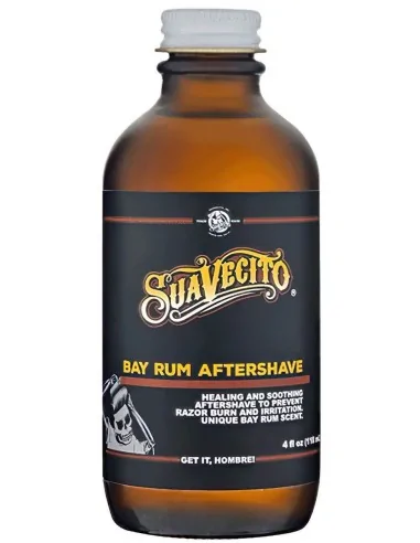 Suavecito Bay Rum Aftershave 118ml OfSt-0915 Suavecito