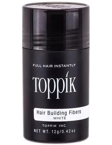 Toppik Ίνες Κερατίνης Πύκνωσης Μαλλιών Άσπρο 12gr 0402 Toppik Hair Building Fibers