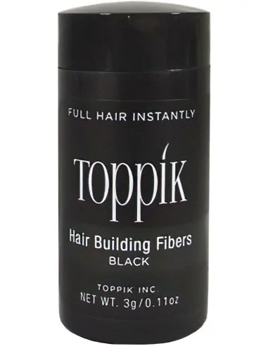 Hair Building Fibers Black Toppik Size 3gr 0390 Toppik Hair Building Fibers Toppik €9.00 product_reduction_percent€7.26