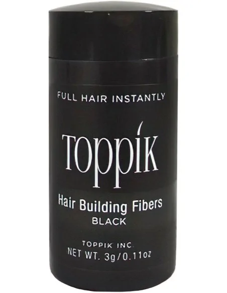 Ίνες Κερατίνης Πύκνωσης Μαλλιών Μαύρο Toppik 3gr 0390 Toppik Hair Building Fibers