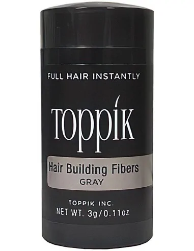 Toppik Ίνες Κερατίνης Πύκνωσης Μαλλιών Γκρι 3gr 0389 Toppik Hair Building Fibers