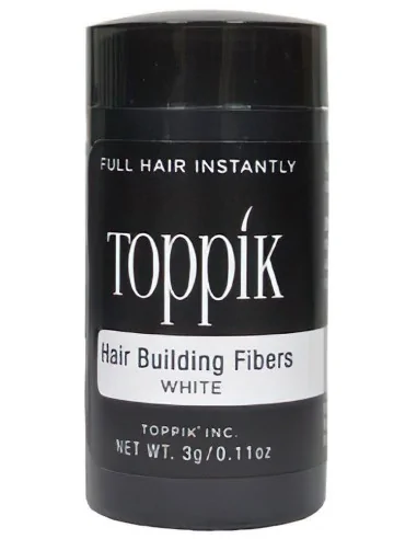 Toppik Hair Building Fiber White 3gr 0395 Toppik Hair Building Fibers Toppik €9.00 €7.26