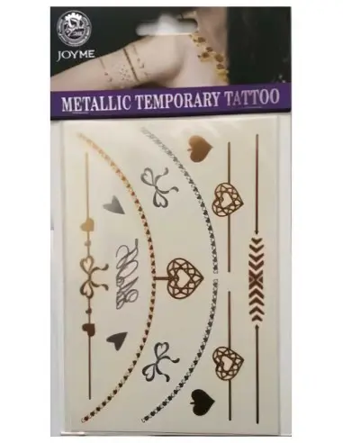 Joyme Metallic Temporary Tattoo JM-BTO4-2 4609 Tnt Hair