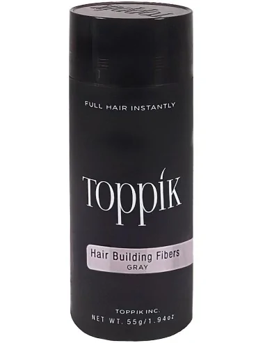 Toppik Hair Building Fiber Gray 55gr OfSt-0410 Toppik Hair Building Fibers Toppik €79.90 €64.44