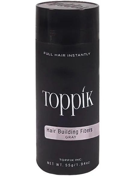Toppik Hair Building Fiber Gray 55gr OfSt-0410 Toppik Hair Building Fibers Toppik €79.90 €64.44