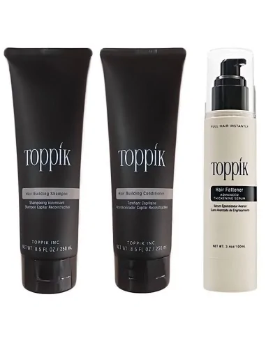 Toppik Best Pack Shampoo 250ml & Conditioner 250ml & Fattener 250ml Disc-2081 Toppik Hair Building Fibers Toppik €0.00 -15%€0.00