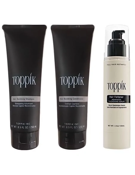 Toppik Best Pack Shampoo 250ml & Conditioner 250ml & Fattener 250ml Disc-2081 Toppik Hair Building Fibers Toppik €0.00 -15%€0.00