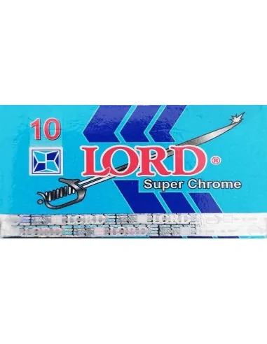 Λεπίδες Ξυρίσματος DE Lord Super Chrome - 10 Ξυραφάκια 2101 Lord