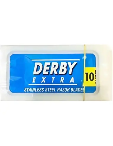 Derby Extra Stainless Steel DE Safety Razor Blades - Pack Of 10 3590 Derby Razor Blades €0.70 €0.57