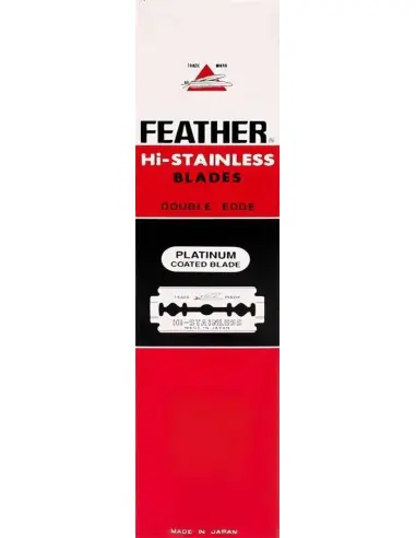 Feather Platinum Hi-Stainless Pack 100 blades OfSt-3594 Feather Razor Blades €0.00 product_reduction_percent€0.00