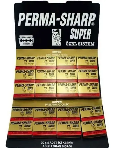Perma Sharp Razor Pack 100 Blades OfSt-3598 Perma-Sharp Razor Blades €22.00 €17.74