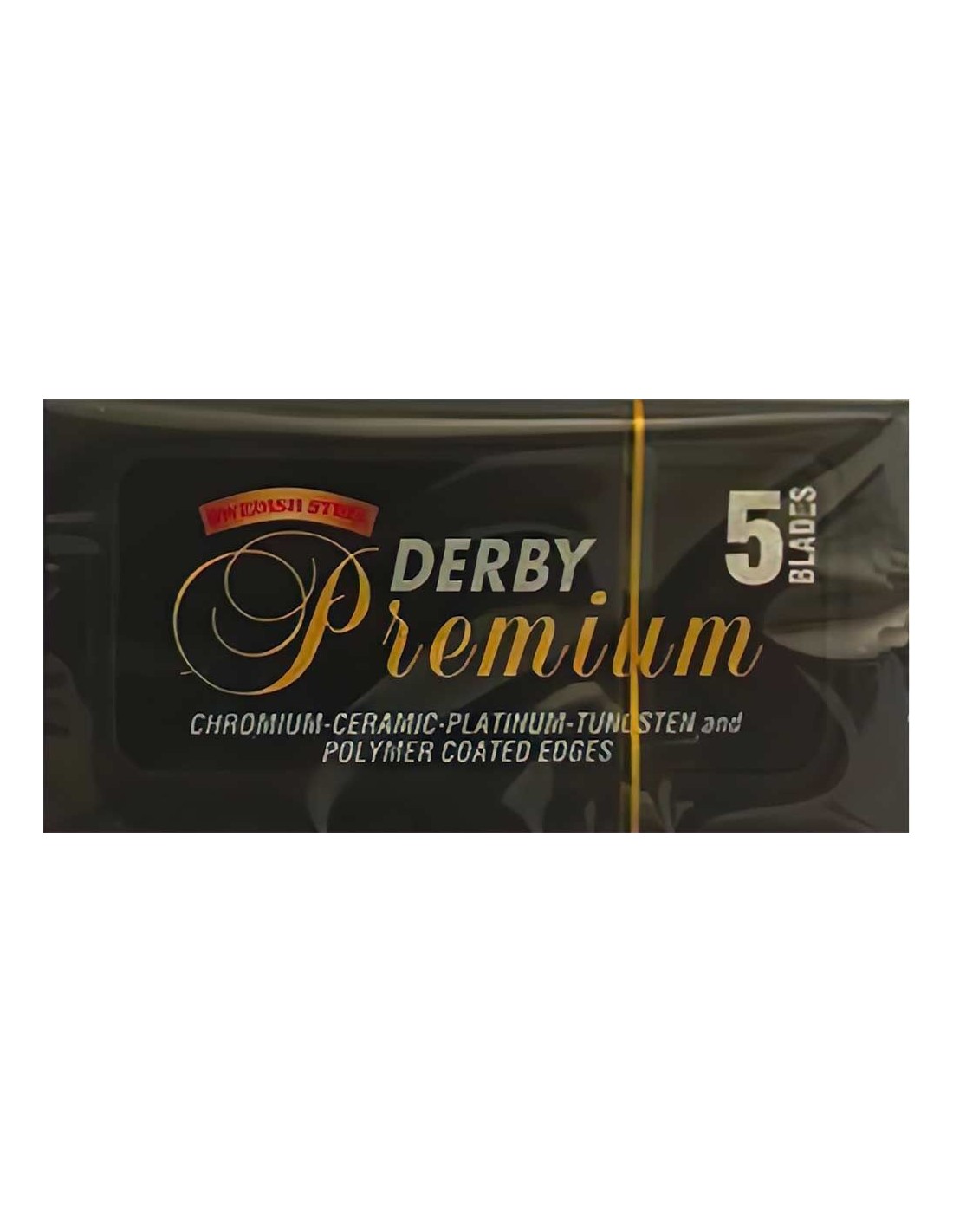 Derby Premium DE Safety Razor Blades Pack Of 5 HairMaker.Gr