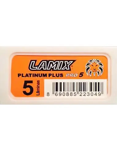 Lamix Platinum Plus Pro 5 Pack 5 Razor Blades 6074 Lamix Razor Blades €0.70 €0.57