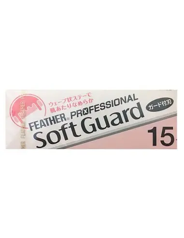 Feather Professional Soft Guard 15 Blades 6641 Feather Shavette Half Blades €15.50 product_reduction_percent€12.50