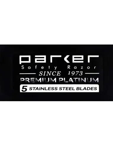 Razor Blades Double Edge Parker Premium Pack 5 OfSt-6991 Parker Razor Blades €1.00 product_reduction_percent€0.81