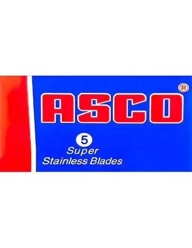 Ξυραφάκια Asco Super Stainless Pack 5 Λεπίδες 2895 Asco