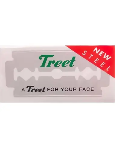 Treet New Steel DE Safety Razor Blades - Pack Of 10 8603 Treet Razor Blades €0.90 €0.73