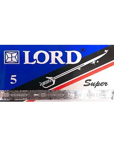 Λεπίδες Ξυρίσματος DE Lord Super Stainless - 5 Ξυραφάκια 8605 Lord